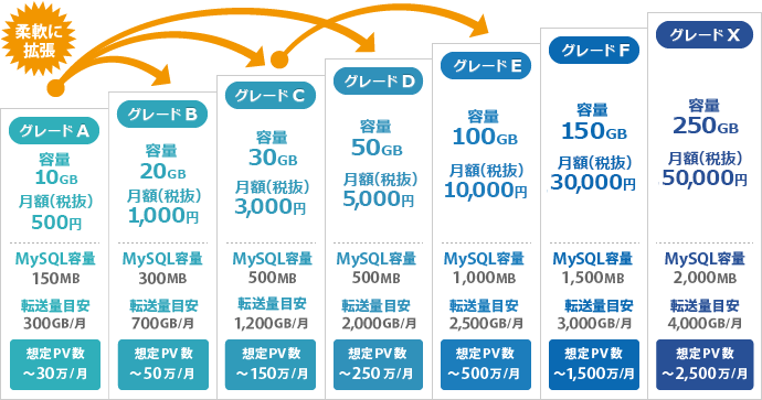 wpXサーバー