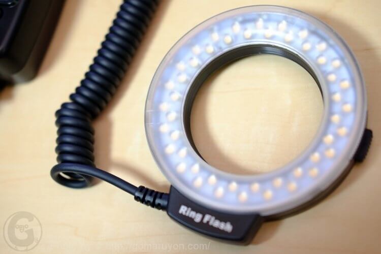 Andoer RF-550Dのフラッシュ部分