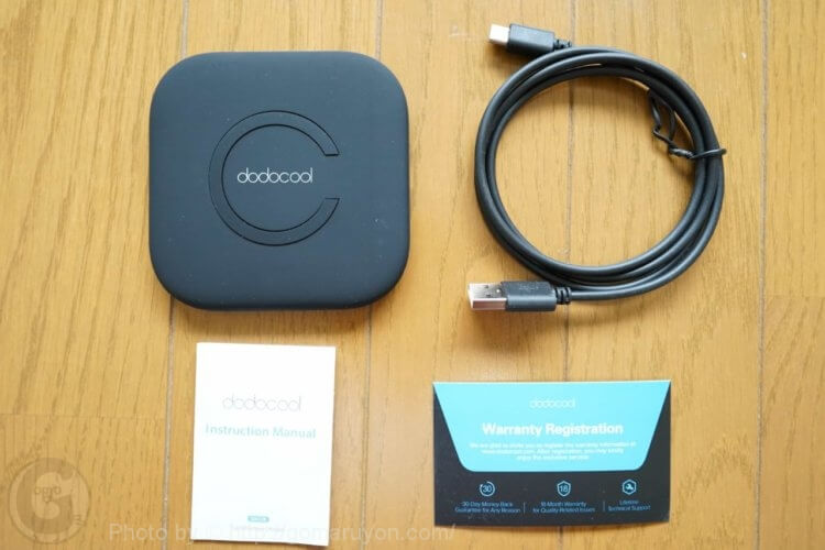dodocool Qiワイヤレス充電器